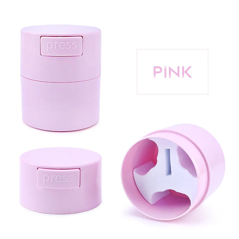 Eyelash Glue Storage Tank Container 3Color Adhesive Stand Sealed Jar Activated Carbon Storage Grafting False Lashes Beauty Tools