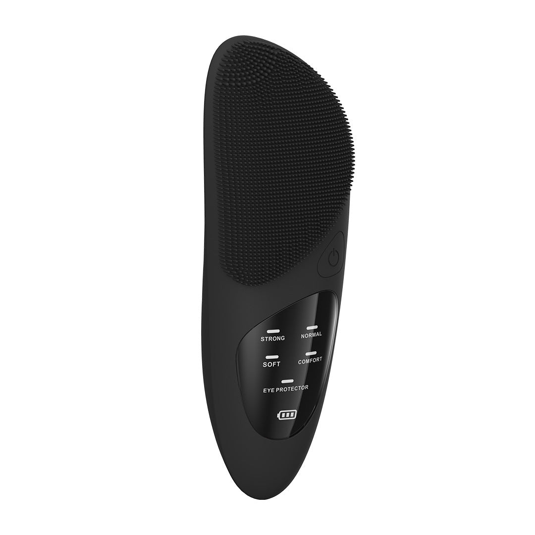 Household Electric Ultrasonic Facial Cleanser Wireless Waterproof Silicone Pore Cleaning Facial Brush Beauty Massage Introduction Instrument