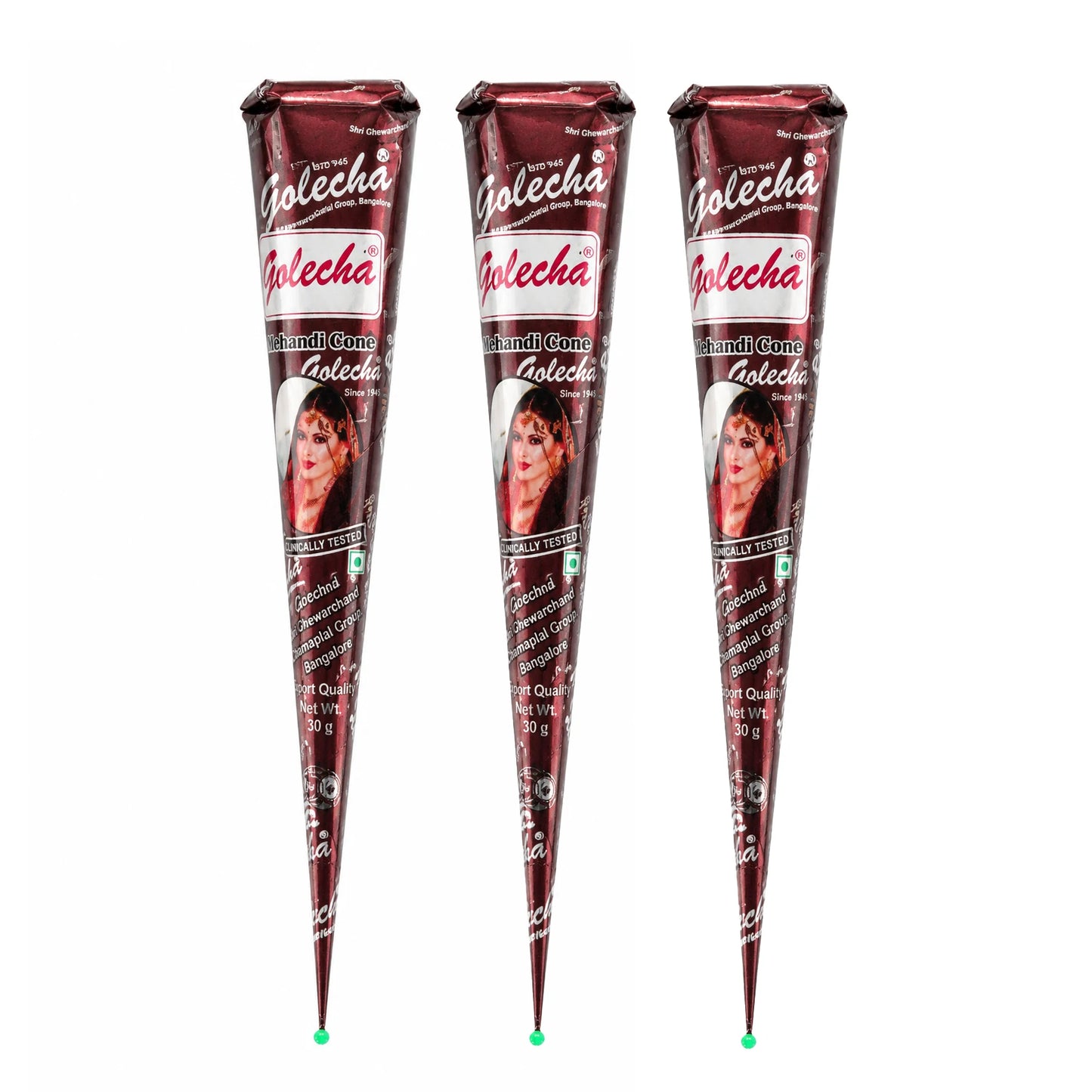 GOLECHA Brown Henna Tattoo Pigment Paste 30g For Faux Freckles Mehndi Body Art Temporary Tattoo Supplies Natural Skin Tint Cone
