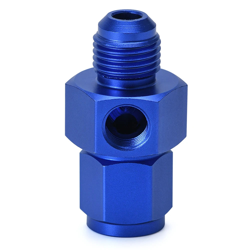 PQY - New AN-6 (AN6) Male to Female 1/8" NPT Gauge / Sensor Side Port Adapter PQY-SL9192-06