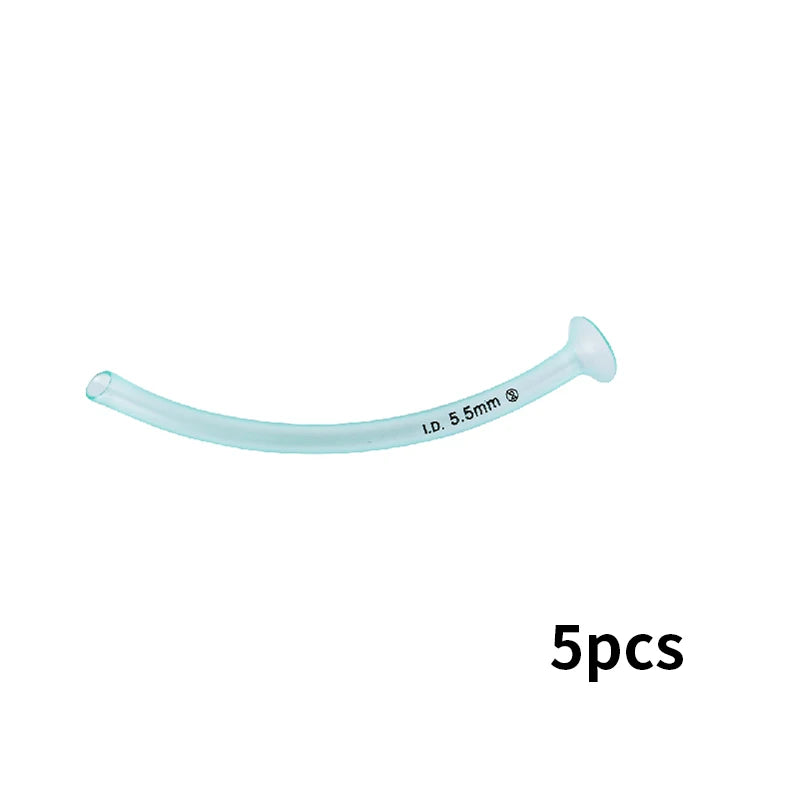 5PCS/12PCS Nasopharyngeal Airway Nasal Pharyngeal Duct Health Care Tool Accessory Help Sleeplessness For Emergency First Aid