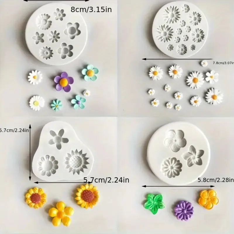 1 Piece 3D Elegant Rose Silicone Mold - Reusable Flexible Mold for Candles, Resin Art, Handmade Soap and Clay Making, Delicate Petal Design, Home Decoration, Valentine's Day Gift, Floral Shapes, Special Gift for Craft Enthusi