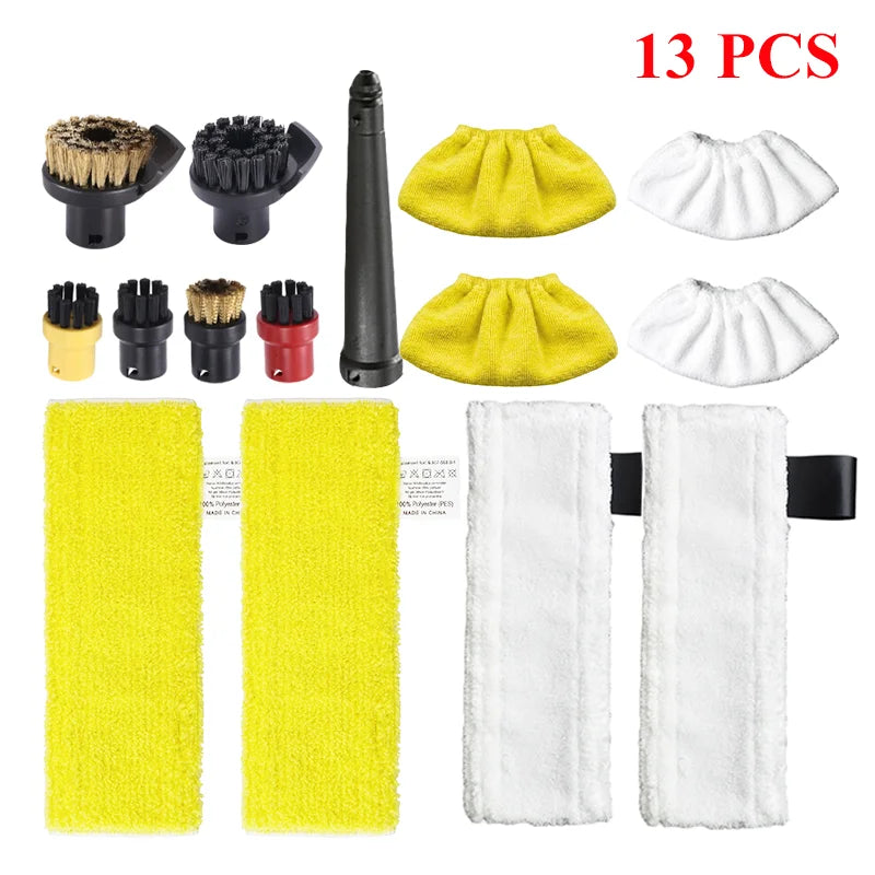 【New】Microfiber Mop Cloths For Karcher Easyfix C1 SC2 SC3 SC4 SC5 SC7 Handheld Vacuum Cleaner Pad Cover Steam Mop Accessories