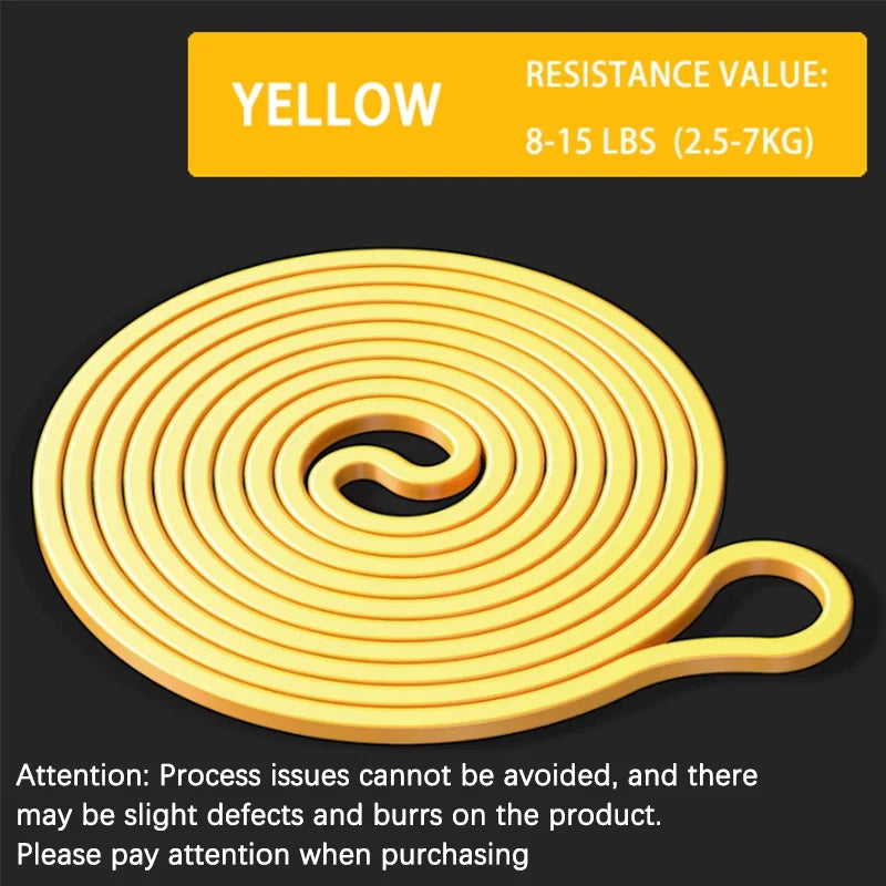 Gym Equipment Resistance Bands Elastic Fitness Bands Sport Exercise At Home Bodybuilding Rubber Leagues Portable Body Building