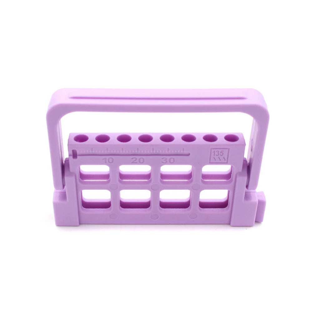 PIORPOY 8/16 Holes Dental Endo Root Canal File Holder Dispenser Block For Dentistry Files Drills Organizer Dentist Instruments
