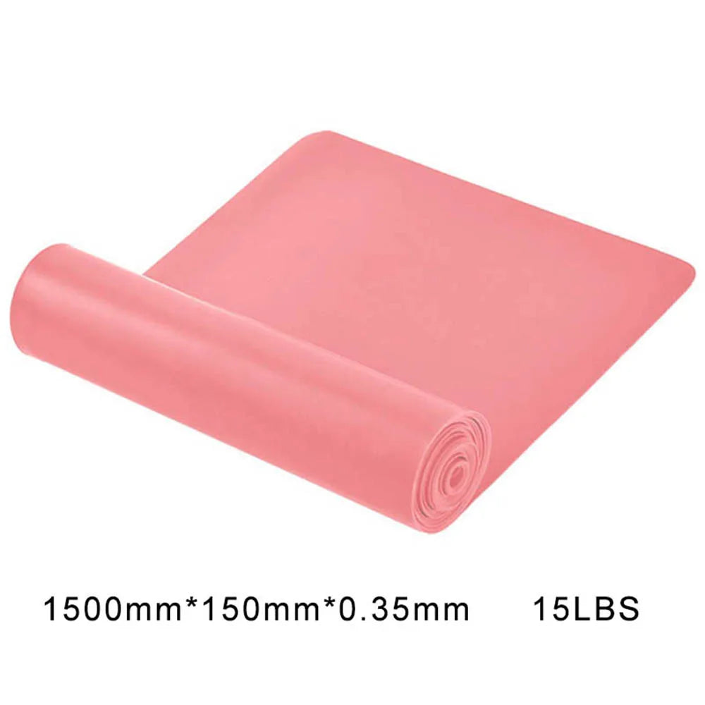 Resistance Bands Exercise Physical Therapy Bands Yoga Pilates Pull Strap for Home Gym Fitness Stretching Strength Training