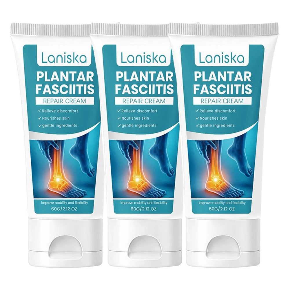 Natural Plantar Fasciitis Relief Cream for Heel Spurs Achy Feet Treatment Legs Gel Cream Cooling Refreshing Moisturizing Care