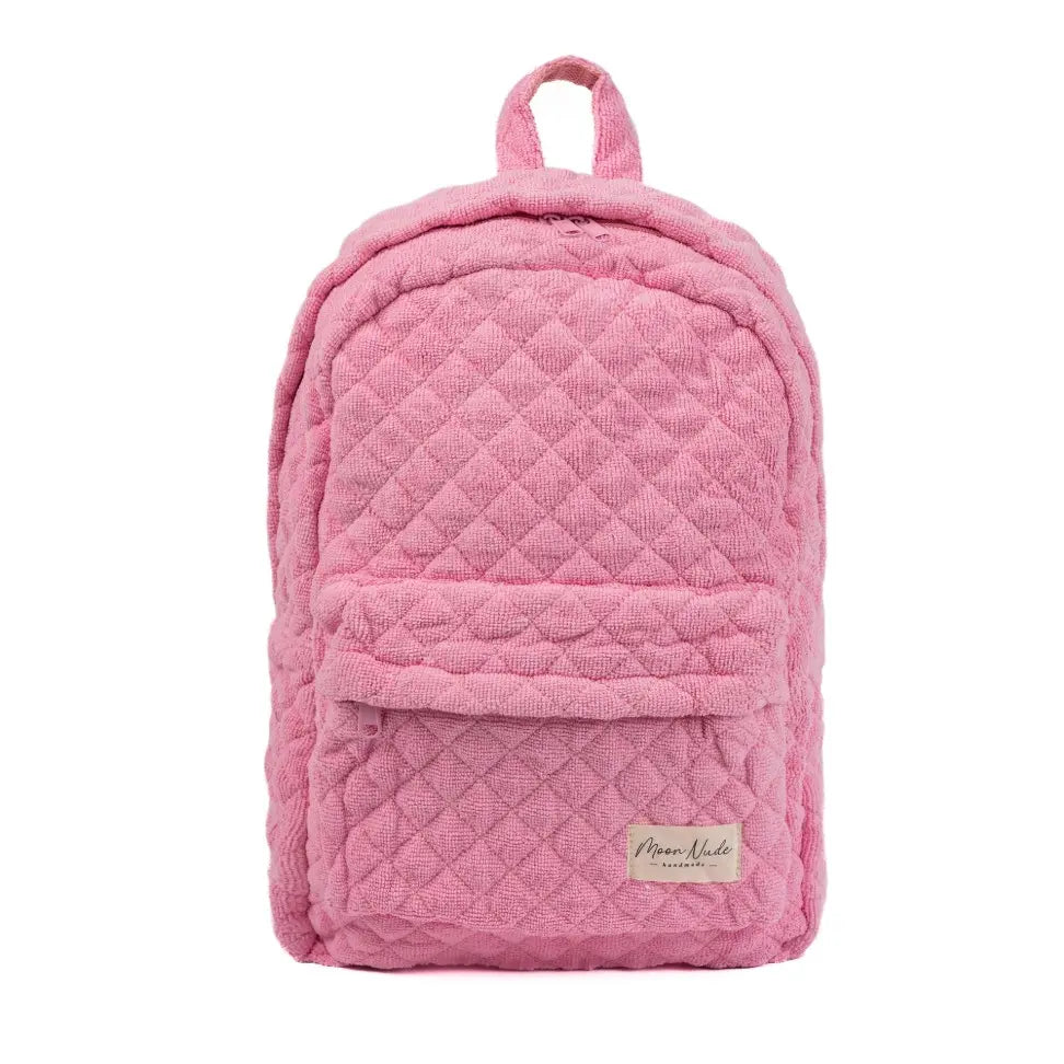 Moon Nude Peony Backpacks - Multiple Design Options - Convenient Exterior Pocket