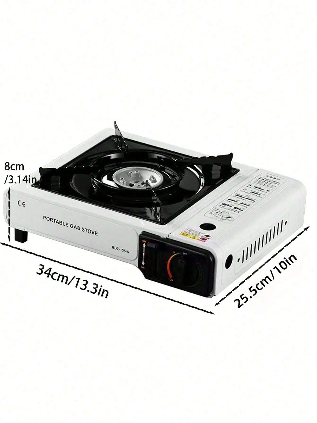 1 Piece Portable Outdoor Household Mini Cassette Stove Small Outdoor Camping Style Gas Stove Portable Gas Gas Stove Barbecue Plate Bbq Fried Meat Plate