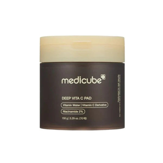 Medicube Deep Vita C Pads — Brightening & Dark Spot Correcting Toner Pads (70 Pads)