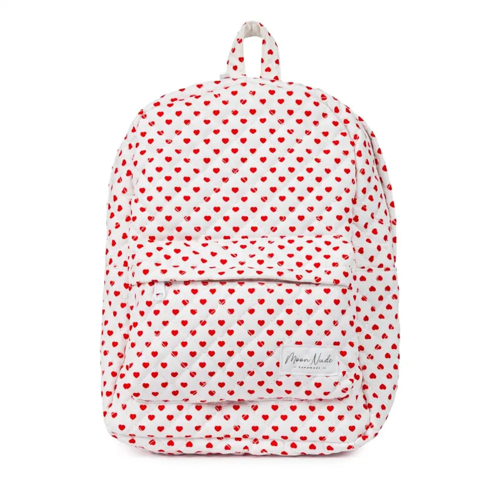Moon Nude Peony Backpacks - Multiple Design Options - Convenient Exterior Pocket