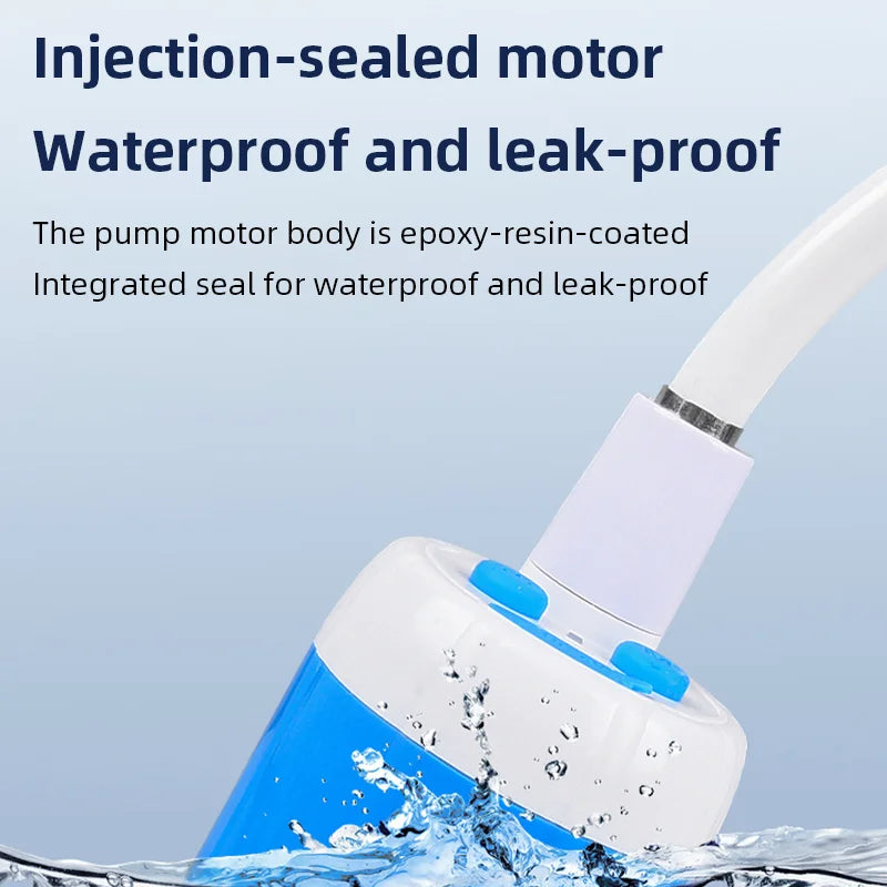 Portable Outdoor Shower Electric Water Pump Camping Shower Set Suitable for Outdoor Camping Bathing