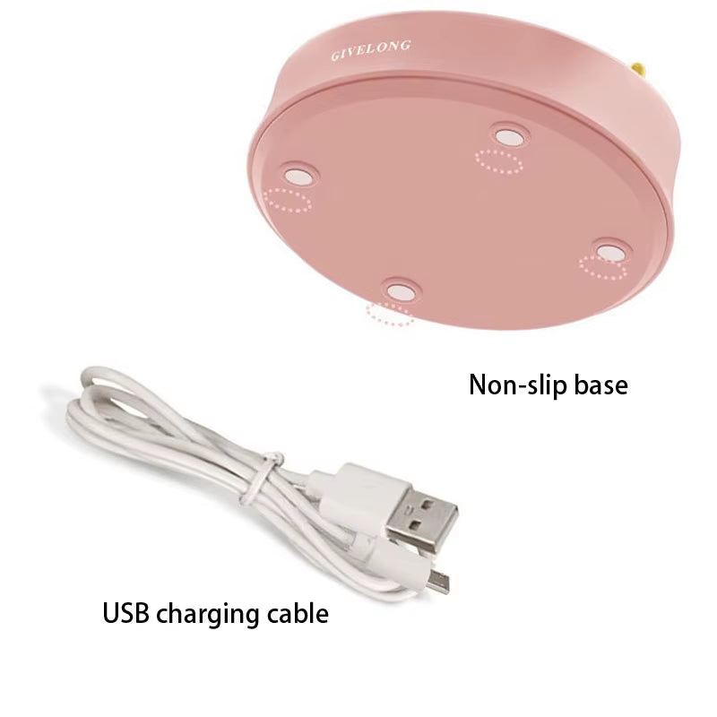 Flower LED Desk Lamp Student Bedroom Room Lighting Touch Reading Lamp Eye Protection Multi-Function Lamp Table Light