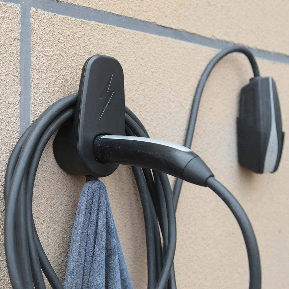 Car Charging Cable Mount Organizer for Tesla Model 3 Model Y Wall Mount with Chassis Bracket Connector Bracket Accessories