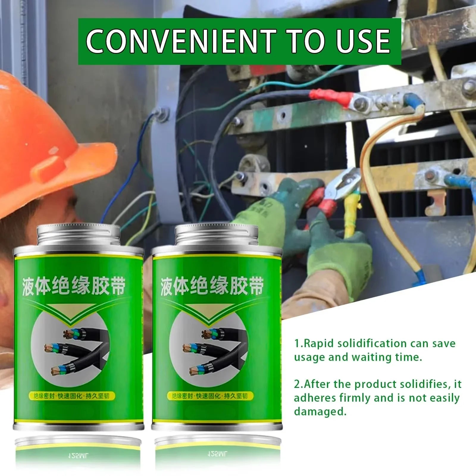 Waterproof Liquid Electrical Tape Insulating Tape Rubber Liquid Insulation Wire Cable Coat Fix Line Glue Sealant