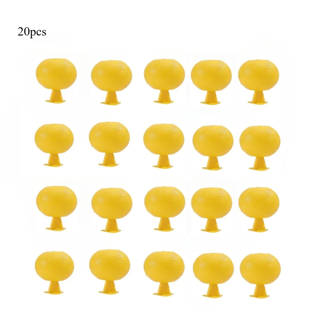 Mosquito and Fruit Trampa Recogedort Yellow Sticky Flexible Board Para Cítricos Moscas De Frutas Hoverfly Gnat 5-20 Pieces