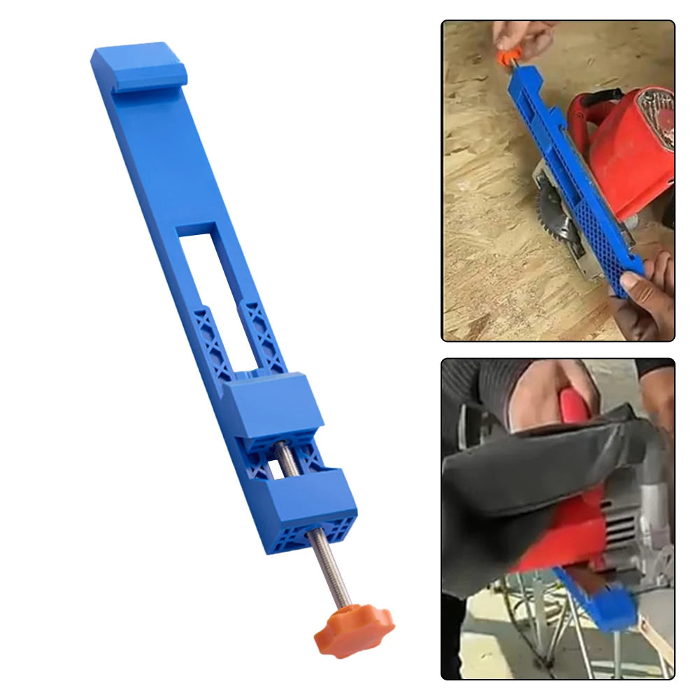 1/2Pcs Adjustable Cutting Machine Base Guide Circular Saw Milling Positioning Clamps Cutting Machine Edge Guide Positioner Tool