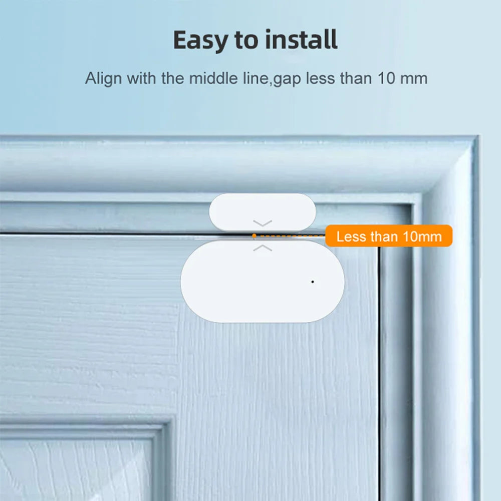 Zigbee 3.0 Door Window Sensor Contact Sensor For Smart Home Requires Zigbee Hub Support Alexa Zigbee2MQTT ZHA Home Assistant