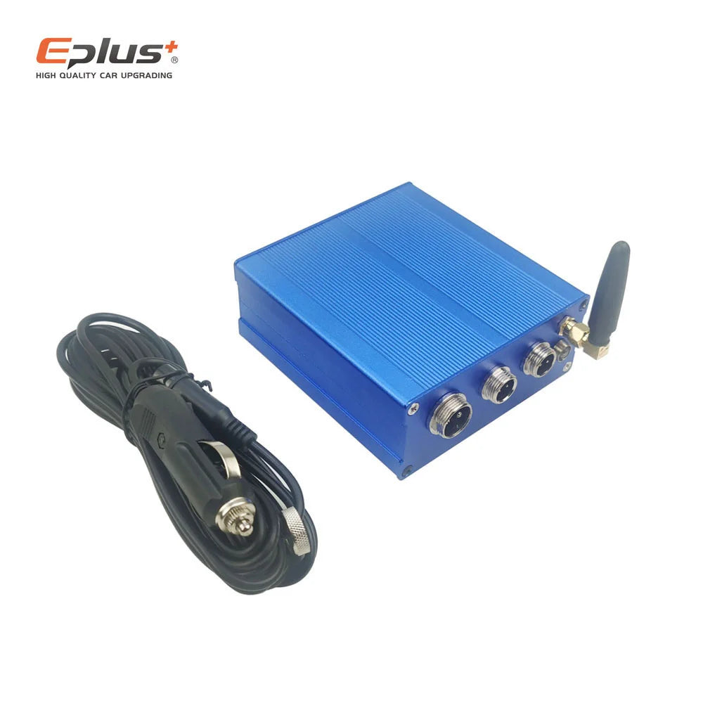 EPLUS Car Exhaust Pipe Valve Electric Kit Universal Multi-angle Mode 51 63 76MM Controller Device Remote Kit