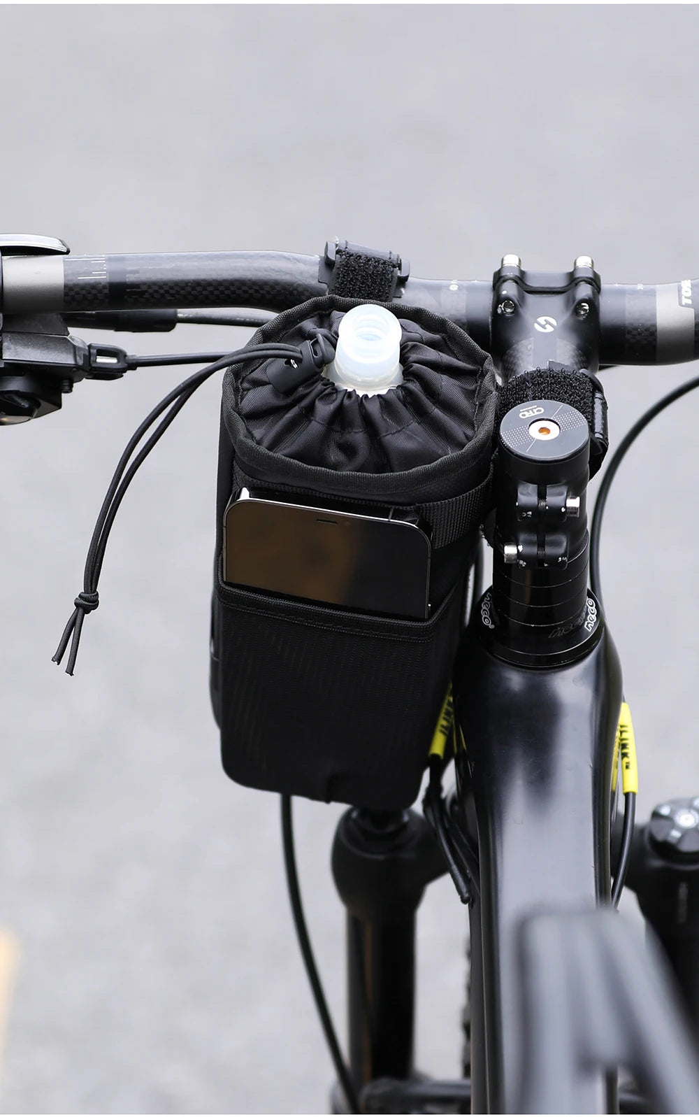 Rhinowalk Bicycle Bag Bike Bottle Holder Cycling Water Bottle Carrier Pouch MTB Bike Insulated Kettle Handlebar Bag Accessories