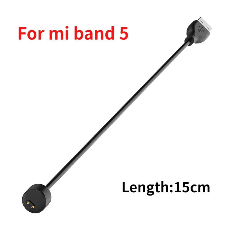 USB Charger For Xiaomi Miband 8 7 6 5 4, Charging Adapter For Xiaomi Mi Band 8 7 6 5 4, Charging Cable Smart Bracelet Chargers