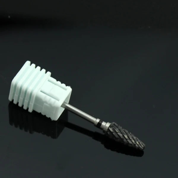 Ceramic Nail Drill Bit Milling Cutter for Electric Manicure Drill Bits Flame Corn Files for Pedicure Machine Polish Accessory