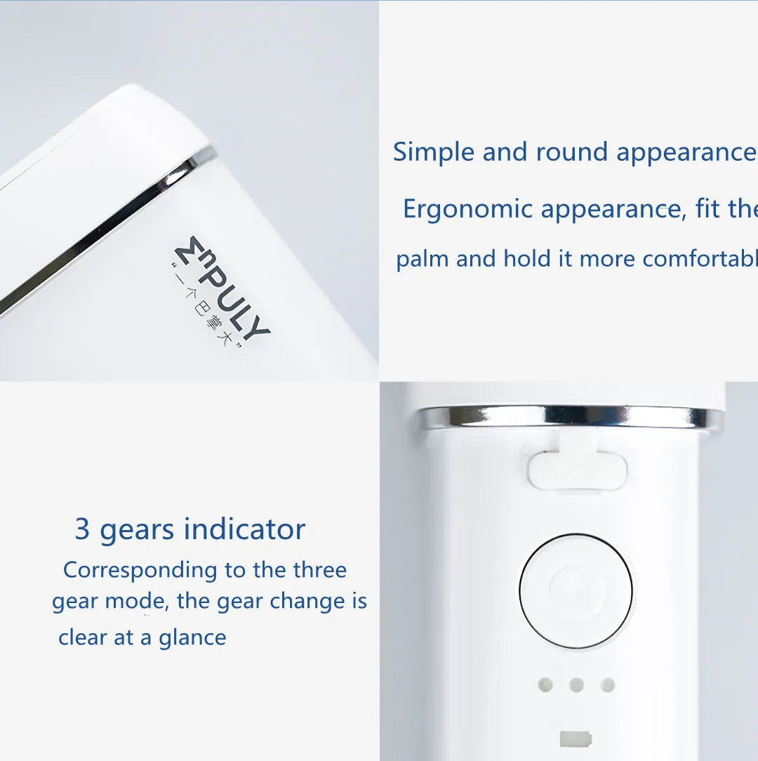 ENPULY Oral Irrigator M6 Plus Portable Dental Irrigator bucal Ultrasonic waterpulse teeth Oral Tooth Cleaner Teeth Water Flosser
