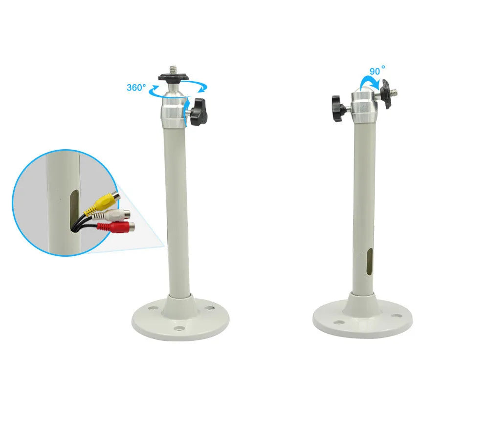 6mm Camera Monopods 21cm Projector Tripod Metal Wall Mount 1/4 Hanger Mounting Kit TD90 TD60 P62 Mini Projector Camera Bracket