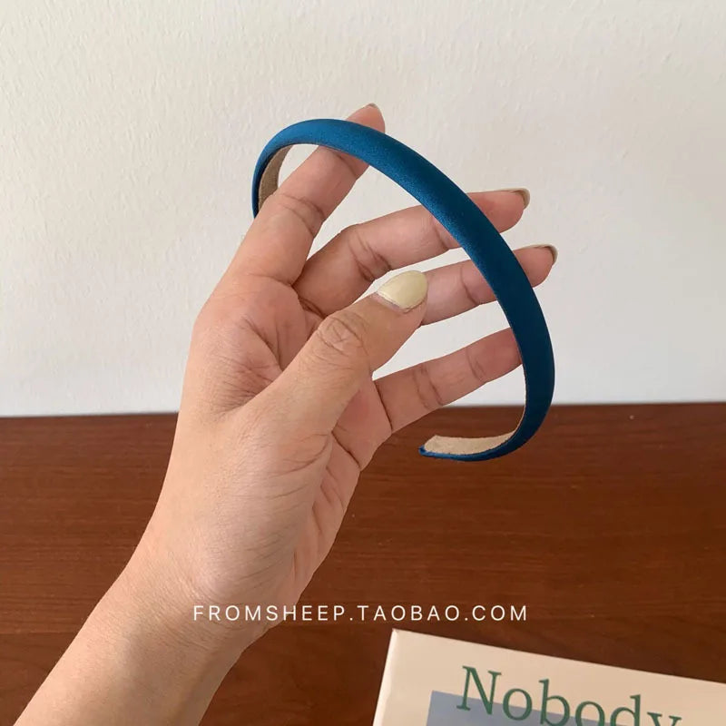 Summer thin face wash hairband female temperament simple headband super fairy broken hair hairpin headdress headhoop