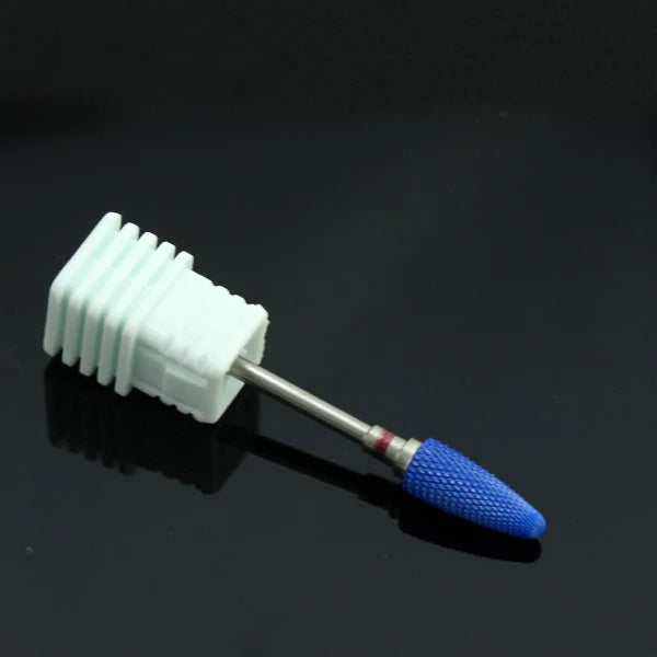 Ceramic Nail Drill Bit Milling Cutter for Electric Manicure Drill Bits Flame Corn Files for Pedicure Machine Polish Accessory