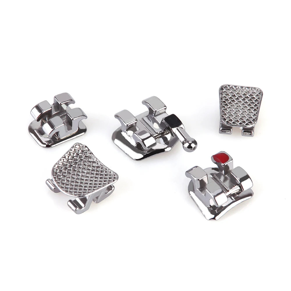 1pack AZDENT Dental Orthodontic Brackets  Mini / Standard Roth / MBT / Edgewise 022/018 Slot Hook 3/345