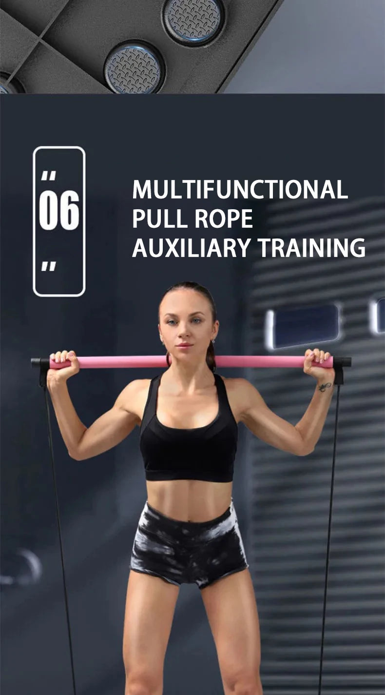 Multi Functional Push Up Board Set, Portable Push Up Bar, Foldable Fitness Equipment for Chest, Abdominal, Arm/back Training