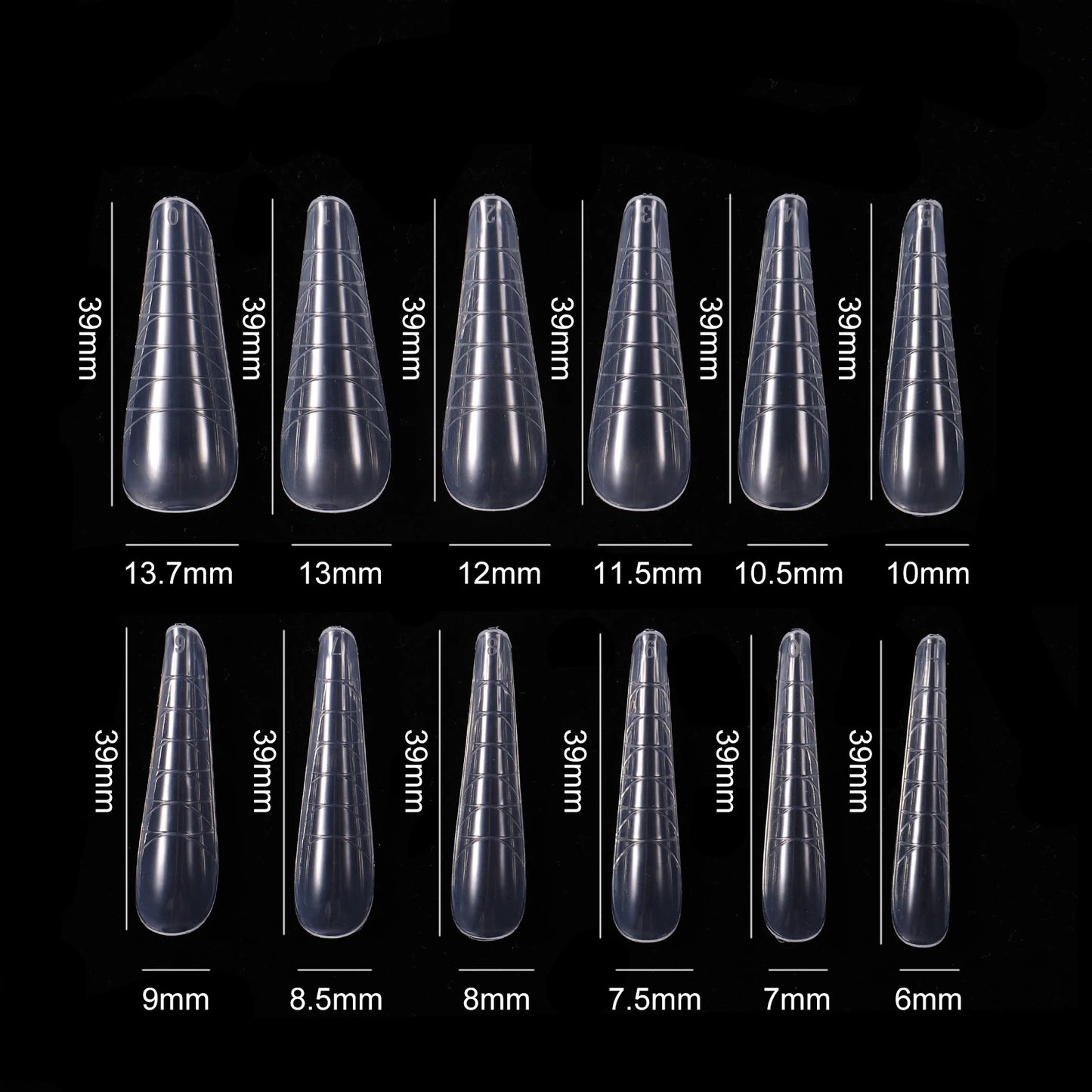 BNG Top Forms for Nails Dual Forms Nails Forms for Extension Full Cover Quick Building Gel Mold Tips Poly Nail Gel Mold