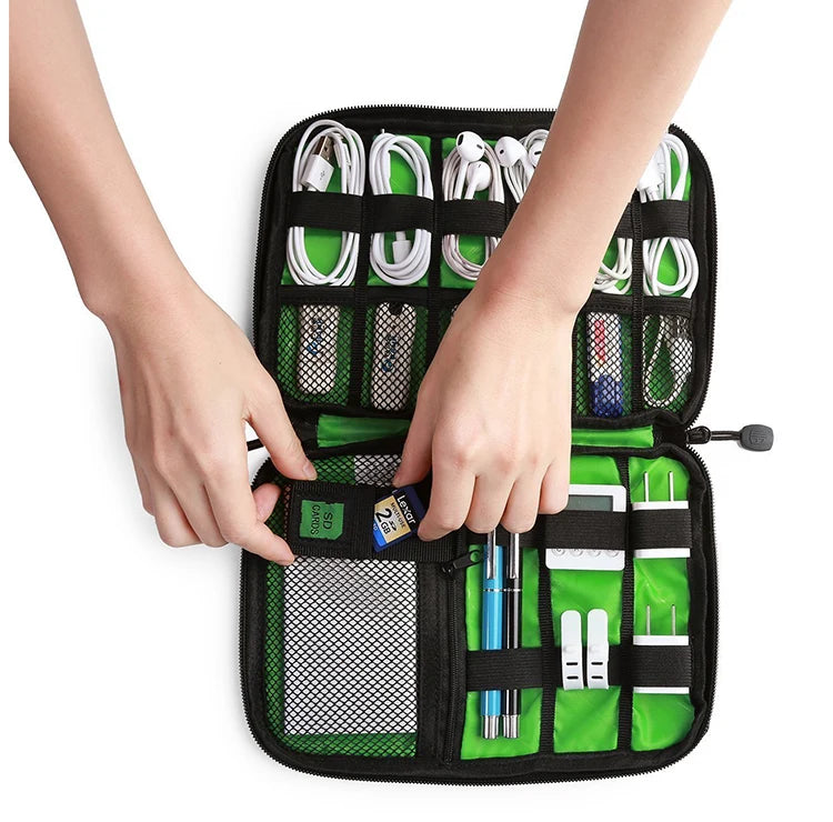 UTHAI T47 HDD Cable Storage Bag Travel Mobile Hard Drive U Disk Organizing Package Earphone SSD Charger Protable Storage Box