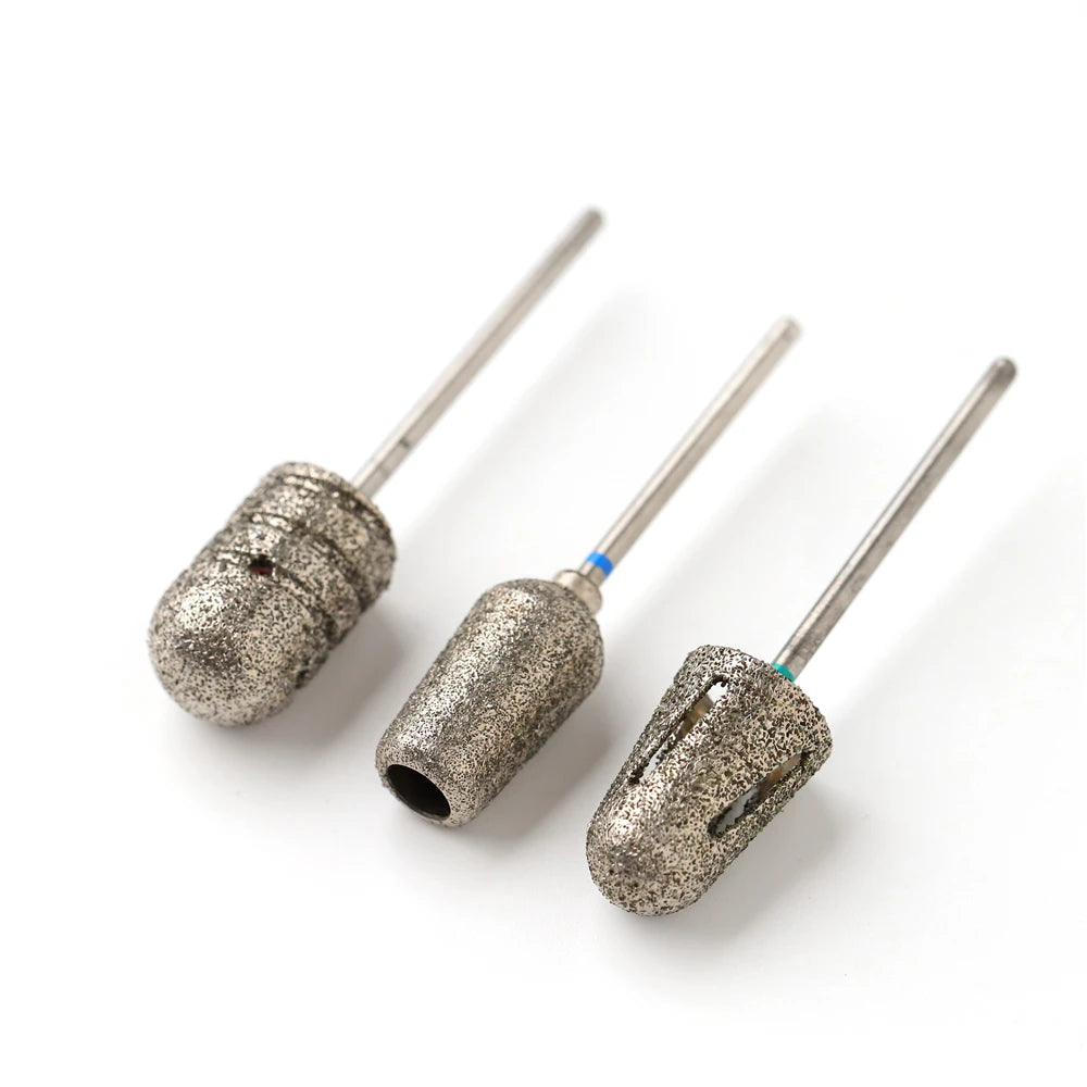 Diamond Nail Drill Bit Sanding Band Rotary Burr Foot Rasp Cuticle Cutters for Manicure Pedicure Disc Nozzles Tool Accessories