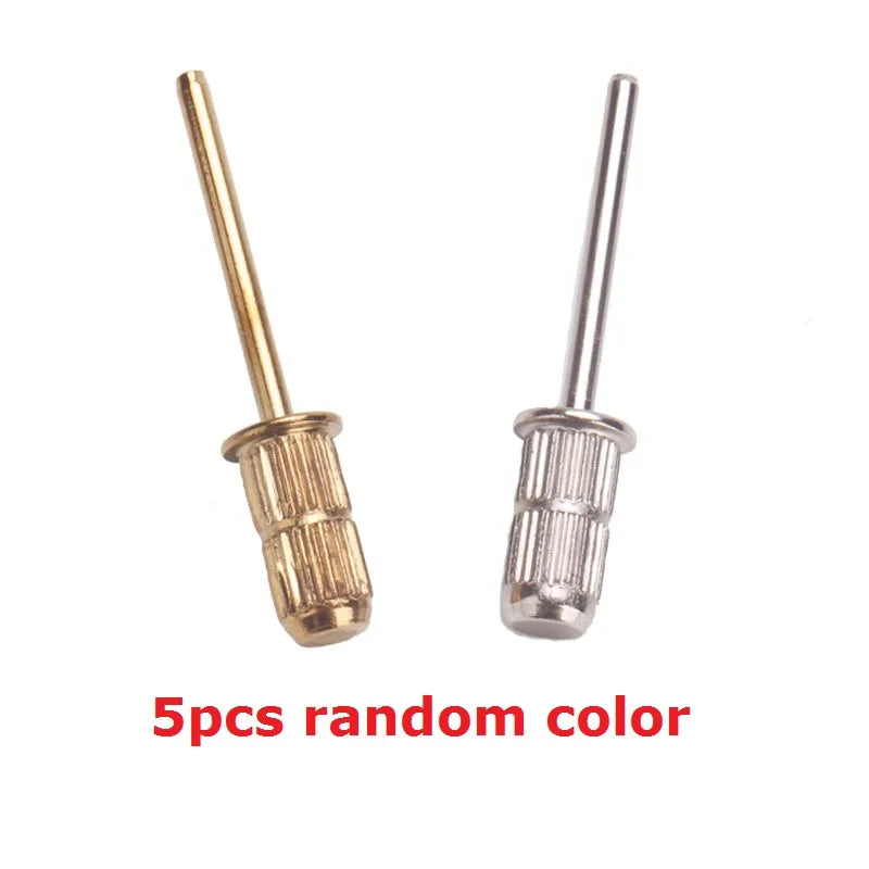 Diamond Nail Drill Bit Sanding Band Rotary Burr Foot Rasp Cuticle Cutters for Manicure Pedicure Disc Nozzles Tool Accessories