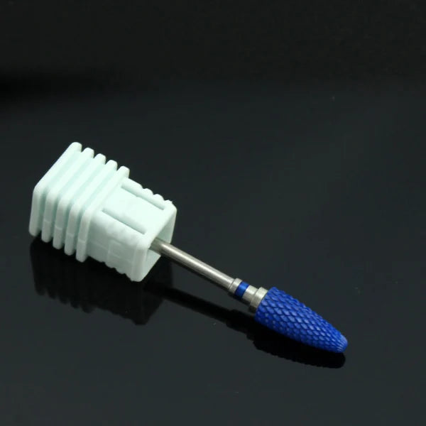 Ceramic Nail Drill Bit Milling Cutter for Electric Manicure Drill Bits Flame Corn Files for Pedicure Machine Polish Accessory