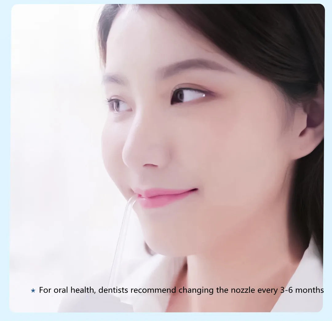 ENPULY Oral Irrigator M6 Plus Portable Dental Irrigator bucal Ultrasonic waterpulse teeth Oral Tooth Cleaner Teeth Water Flosser