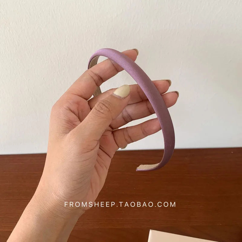 Summer thin face wash hairband female temperament simple headband super fairy broken hair hairpin headdress headhoop