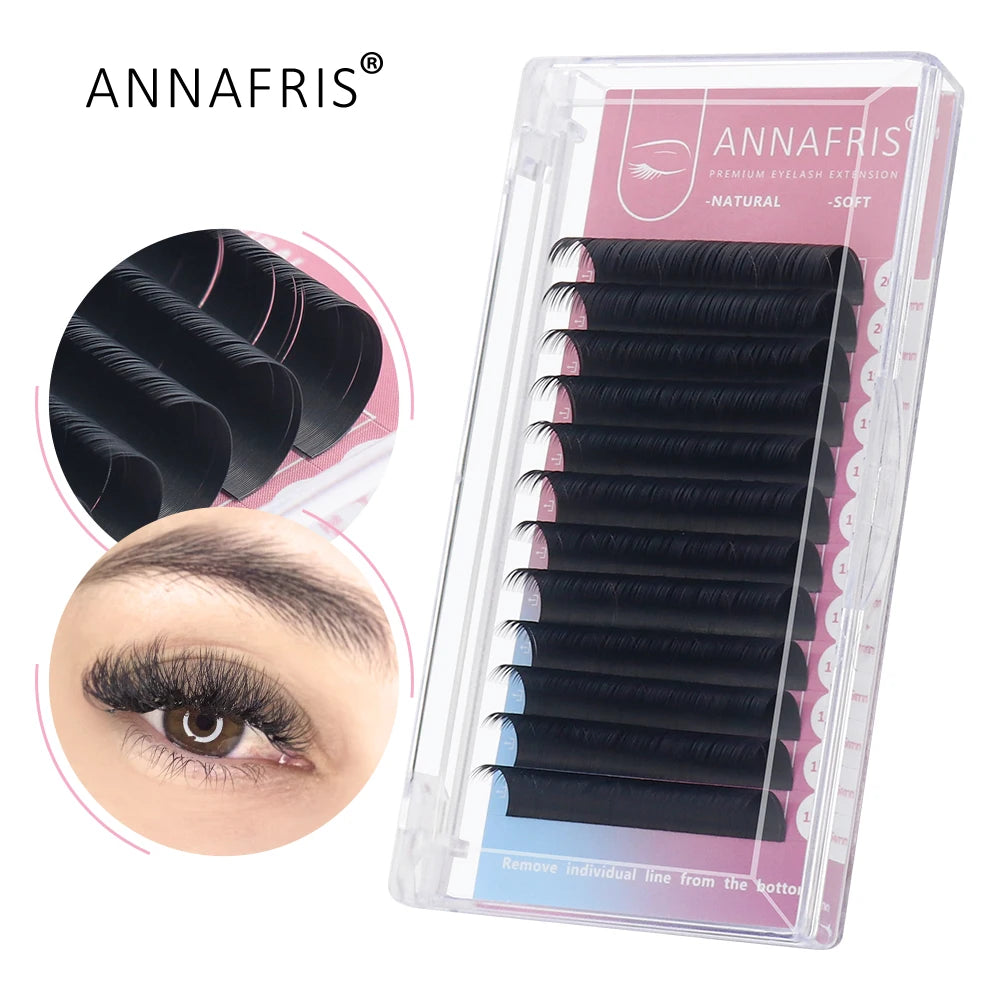 GLAMLASH 2tips 3D W Shape Lashes Extension Premade Volume Fan Eyelashes W Style Shaped Lash Makeup Supplies Natural EyeLash