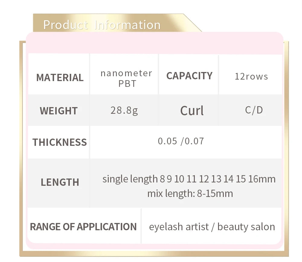 NAGARAKU Easy Fanning Eyelash Extension Autofan Fast Bloom Self Flowering Pre-bonded Volume Makeup Easyfan False Eyelashes
