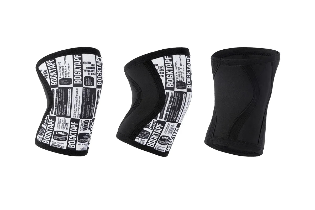 Knee Sleeves (1 Pair), 7mm Thick Compression Knee Braces   Support for Weightlifting | Cross Training | Powerliftimen