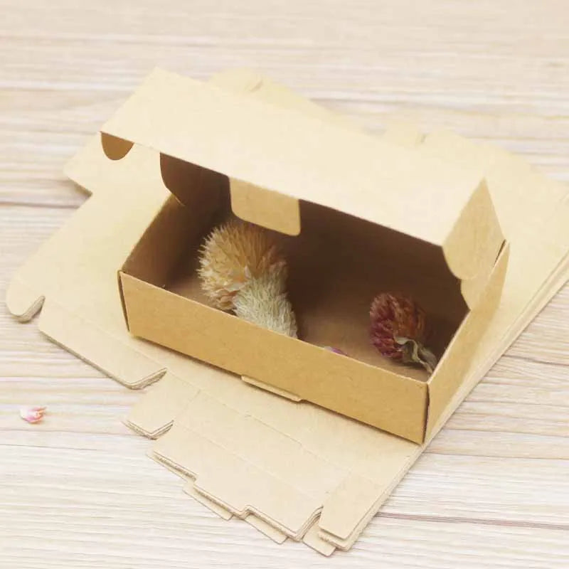 Paper Plane Box 10pcs Multi Size Kraft /White Packaging Box Wedding Party Favor Supplies Handmade Soap Chocolate Candy Storage