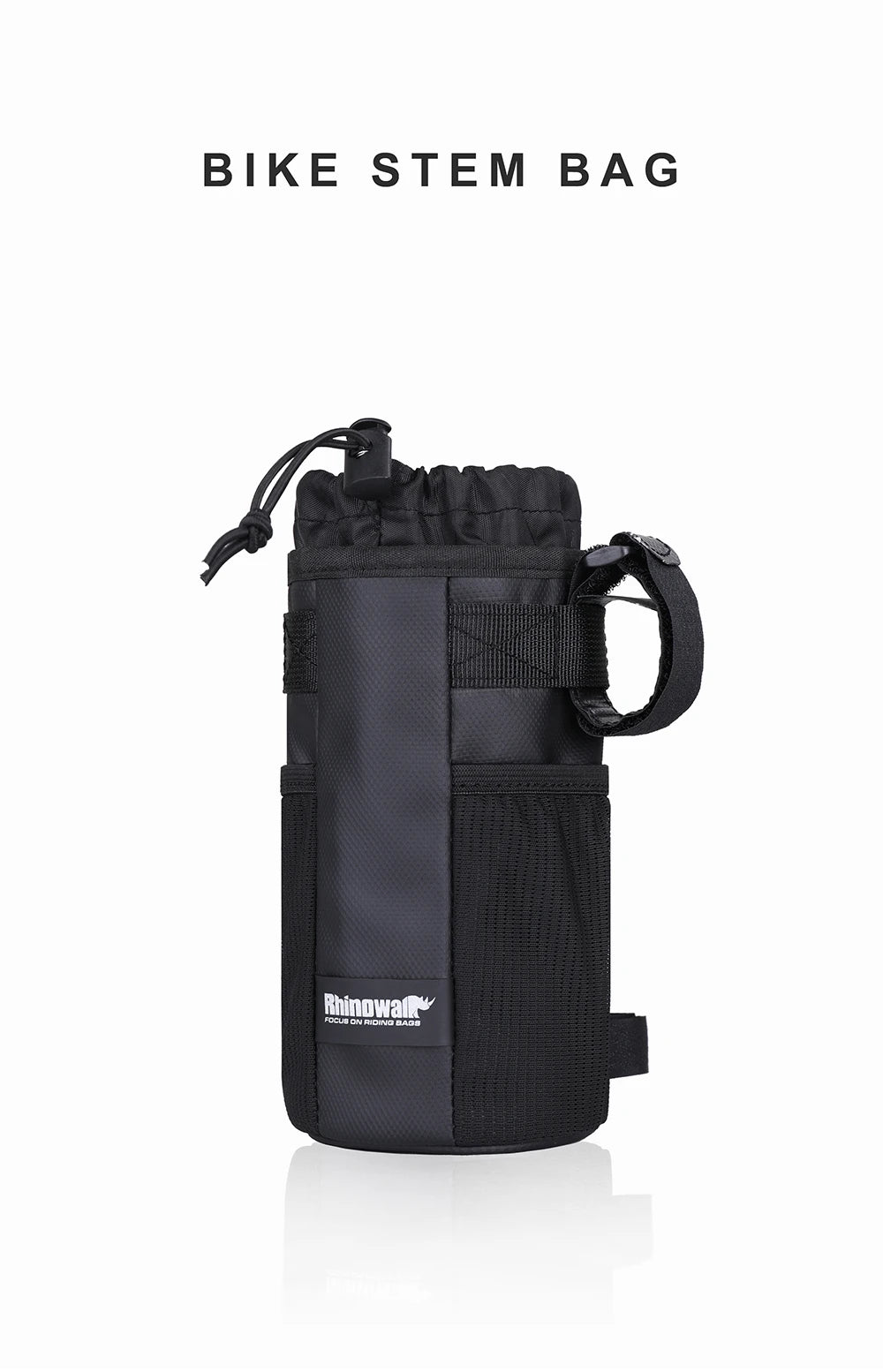 Rhinowalk Bicycle Bag Bike Bottle Holder Cycling Water Bottle Carrier Pouch MTB Bike Insulated Kettle Handlebar Bag Accessories