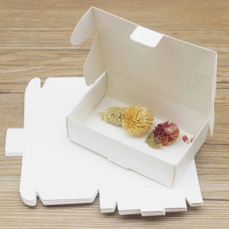 Paper Plane Box 10pcs Multi Size Kraft /White Packaging Box Wedding Party Favor Supplies Handmade Soap Chocolate Candy Storage