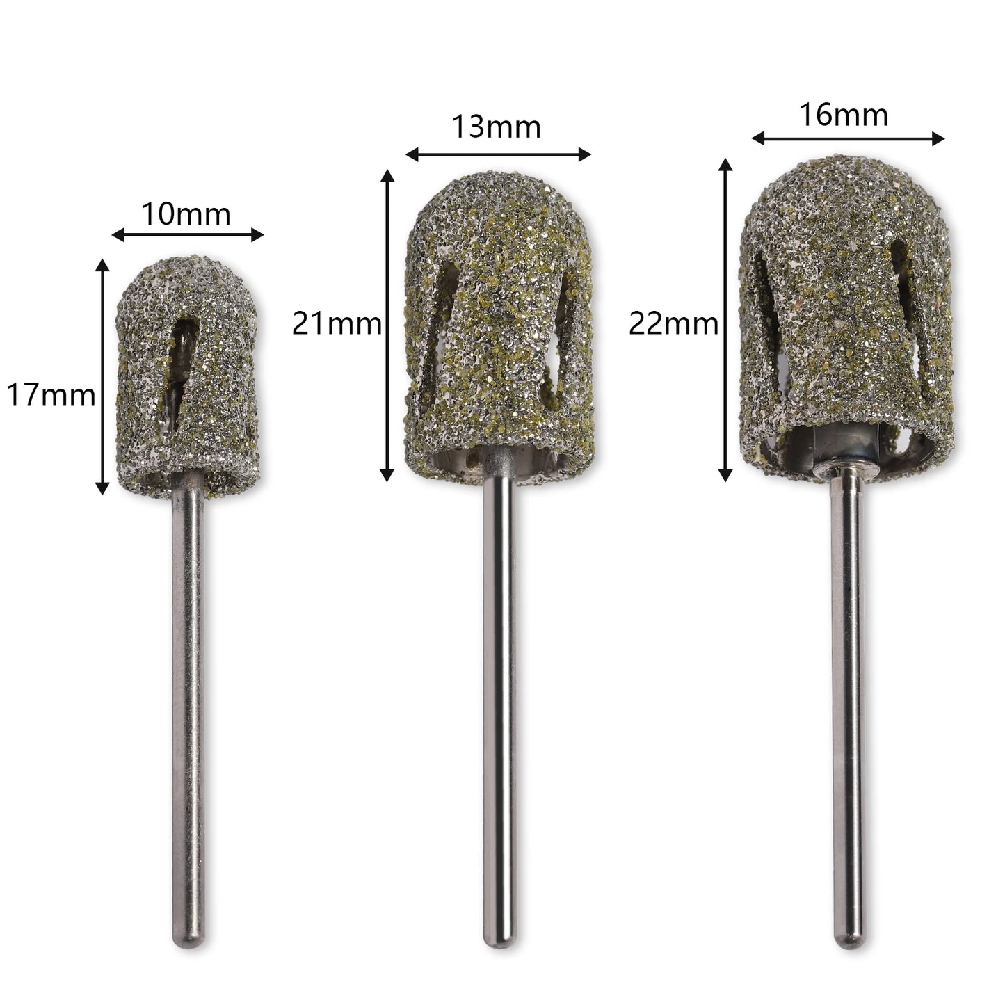 Diamond Nail Drill Bit Sanding Band Rotary Burr Foot Rasp Cuticle Cutters for Manicure Pedicure Disc Nozzles Tool Accessories