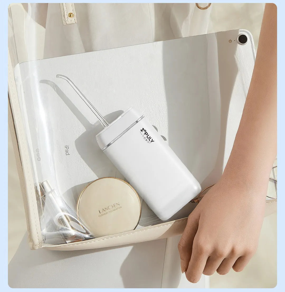 ENPULY Oral Irrigator M6 Plus Portable Dental Irrigator bucal Ultrasonic waterpulse teeth Oral Tooth Cleaner Teeth Water Flosser