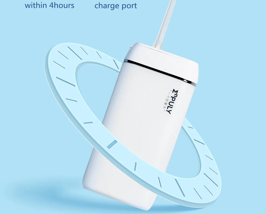 ENPULY Oral Irrigator M6 Plus Portable Dental Irrigator bucal Ultrasonic waterpulse teeth Oral Tooth Cleaner Teeth Water Flosser