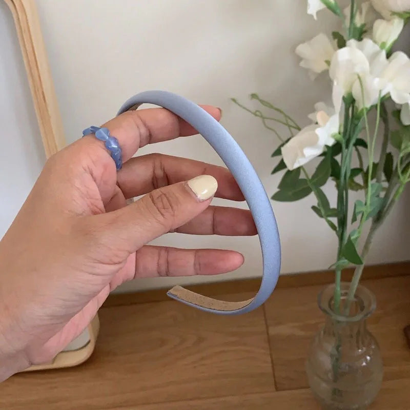 Summer thin face wash hairband female temperament simple headband super fairy broken hair hairpin headdress headhoop