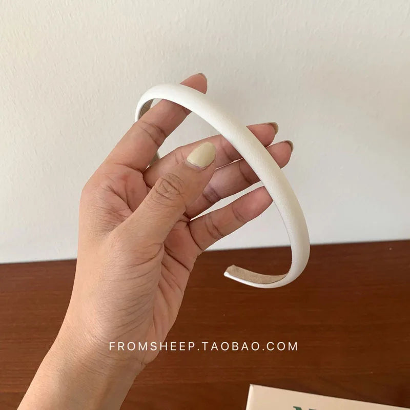 Summer thin face wash hairband female temperament simple headband super fairy broken hair hairpin headdress headhoop